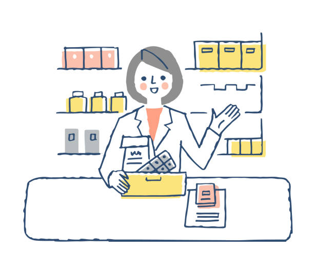 薬剤師のイラスト